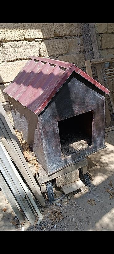 cucə yuvası: Taxta it evi - Material: qalın taxta/kombinə edilmiş faner korpus — 1