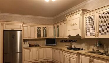 Sifarişlə mətbəx mebeli: Sifarişlə mətbəx dəsti, Özü çəkən petlələr, Sadə laminat, Kredit yoxdur, Pulsuz çatdırılma — 18