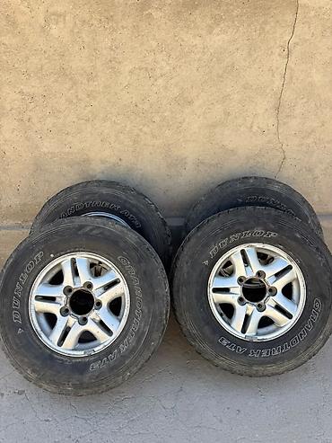 колеса на квадрацикл: Комплект из 4 колес для внедорожника/пикапа. - Шины: Dunlop Grandtrek — 1