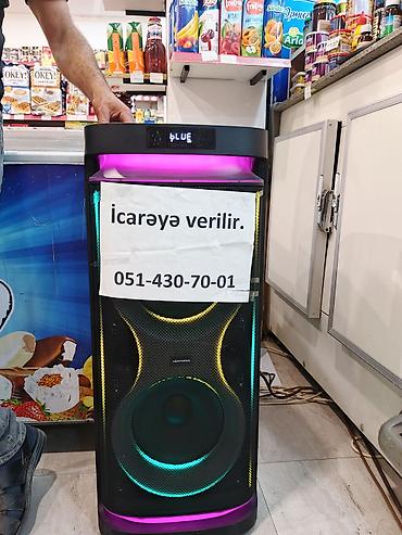 karaoke qiymetleri: 2 mikrafonu var 32 xodudu - Güclü ikiqat baslı portativ kolon — 2