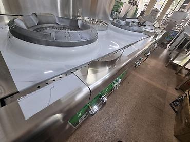 вок: В продаже Газовый Вок на две Конфорки с Турбинами . Габариты 150х80х80 — 5