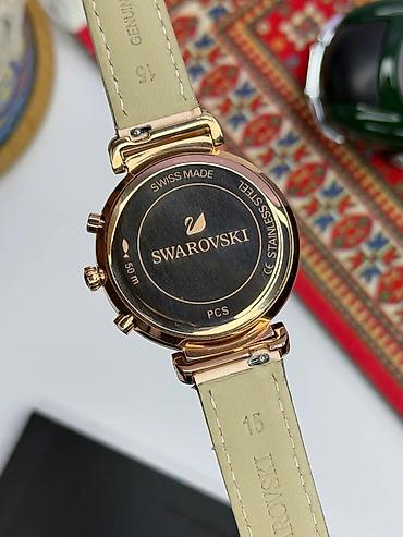 swarovski saat: Yeni, Qol saatı, Swarovski, rəng - Qızılı — 4