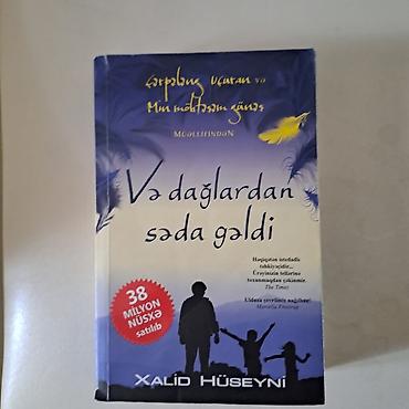 Kitablar və jurnallar: Məhsul: Kitab – “Və dağlardan səda gəldi” Müəllif: Xalid Hüseyni Dil — 1