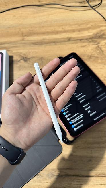 ipad 8th generation: IPad 2025(А16 поколения) Wi‑Fi, 128 ГБ, розовый + Apple Pencil 1 — 2