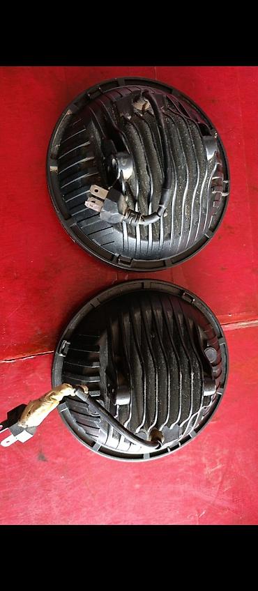 jeep az: 7” dəyirmi LED faralar (cütlük) - Ölçü: 7 düym dəyirmi korpus - İşıq — 2