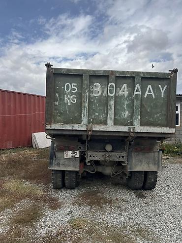Коммерциялык транспорт: КамАЗ самосвал, 6x4 - Кузов-самосвал с высокими бортами, задняя — 4