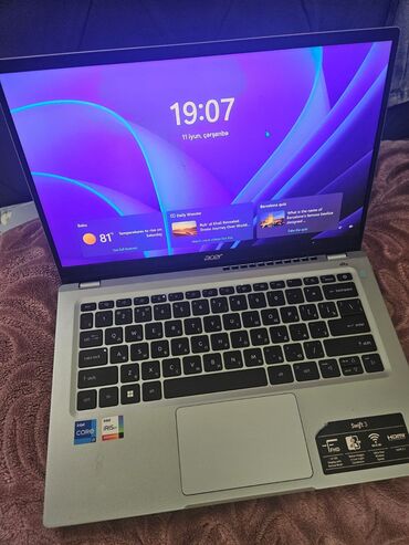 Mətbəx texnikası: İşlənmiş Acer Swift, 14 ", Intel Core i7, 512 GB, Ünvandan götürmə