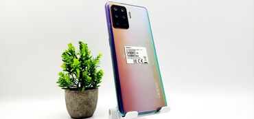 куплю телефон: Oppo Reno5 Lite, Колдонулган, 128 ГБ, түсү - Жашыл, 2 SIM