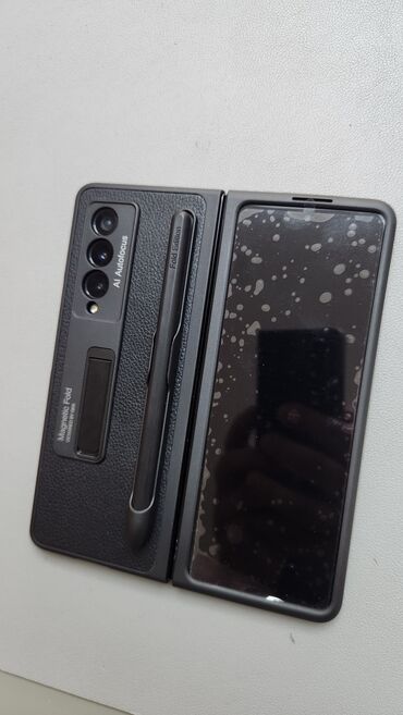 чехол а3: Samsung Galaxy Fold 4, Б/у, 512 ГБ, цвет - Черный, 1 SIM