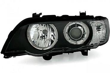 Car Lighting & Signaling: CRNI ANGEL EYES FAROVI BMW X5 E53 (3) | Crni tuning sportski clear — 1
