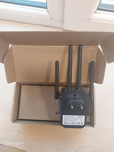 sunursuz wifi: Güclü Wi‑Fi siqnal gücləndirici (WiFi Repeater) Xüsusiyyətlər: - 2.4 — 3