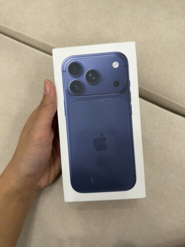телевизор в рассрочку без первоначального взноса: IPhone 17 Pro, 256 ГБ, Blue Titanium, Коробка