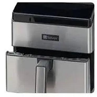 termal pasta: Silver SL-1047 Aerofritür 1800W 8L – Sensorlu idarəetmə, paslanmayan — 1