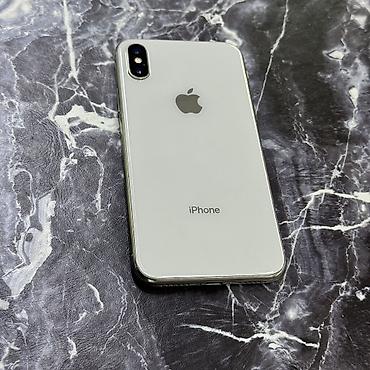 Apple iPhone: IPhone X, Б/у, 64 ГБ, Белый, Чехол, 100 % — 5