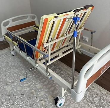 Медтовары: Функциональная медицинская кровать с механическим приводом - — 2