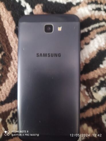 samsung ekran: Samsung Galaxy J5 2016, 16 GB, rəng - Qara, Qırıq, Barmaq izi