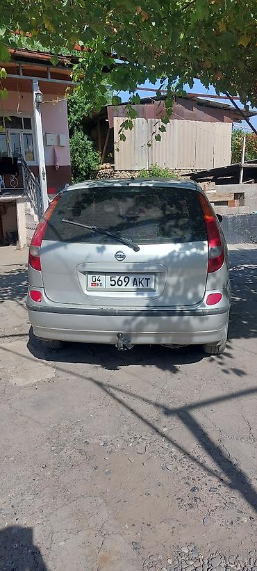бензавоз: Nissan Almera Tino: 2001 г., Бензин, Минивэн — 2