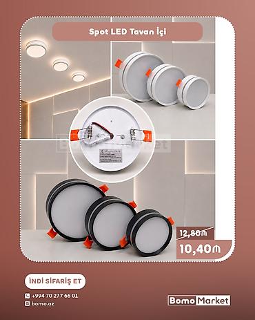məcməyi nədir: Spot LED tavan içi işıqlandırma paneli - Dairəvi, nazik gövdə: ağ və — 1