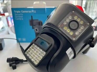 Video nadzor: PTZ iP WIFI kamera sa 3 sočiva i alarmom 10X Zoom 8MPX Wi-Fi kamera — 7