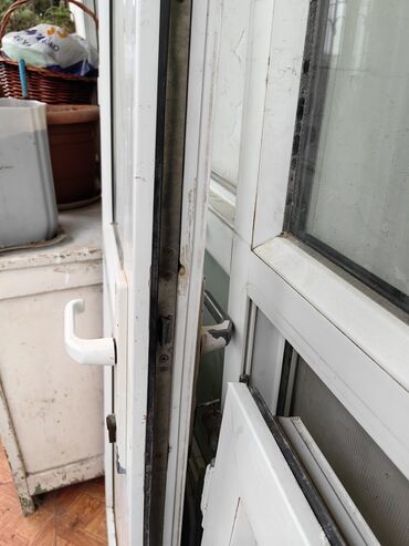 Plastik qapılar: İşlənmiş Plastik qapı Zəmanətsiz, Ünvandan götürmə — 5
