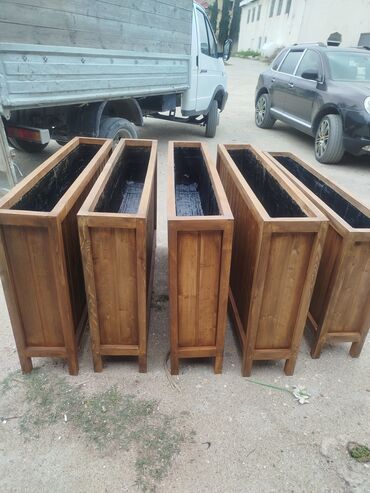 Bitkilər üçün dibçəklər: 🇦🇿Bakı şəhəri üzrə zəmanətli Taxta dipçəklərin topdan və pərakəndə — 3