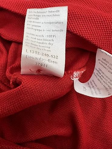 lacoste köynək: Polo köynək, Lacoste, L, rəng - Qırmızı — 1
