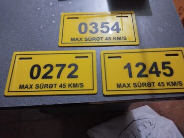 Avtomobil üçün alətlər: Bu, skuterlər, mopedlər və ya digər aşağı sürətli nəqliyyat vasitələri