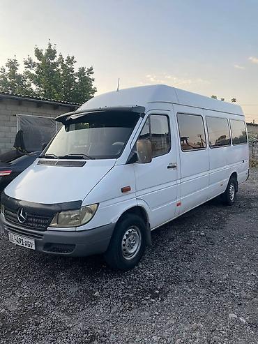 калыб: Mercedes-Benz Sprinter, длинная база, высокий потолок, белый — 2