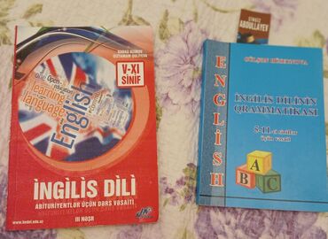 Kitablar, jurnallar, CD, DVD: Inglis dili chox ucuz