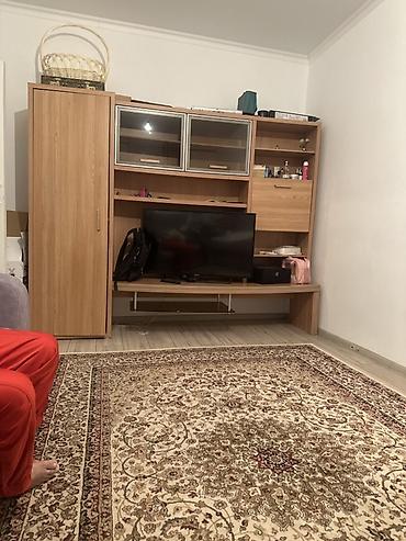 стекляный: Гостиная стенка с местом под телевизор - Материал: ЛДСП в тёплом — 1