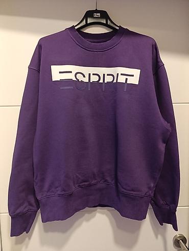 Duksevi: Esprit uniseks dukserica – ljubičasta - Model: klasična dukserica sa — 3