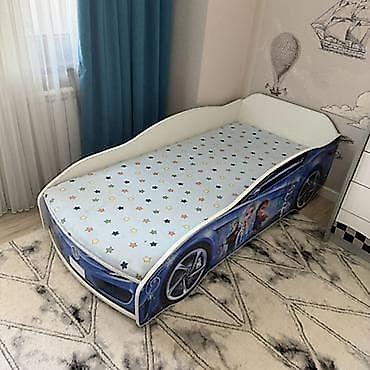 Кровати-машинки: Кровать-машинка, Новый, ЛДСП — 1