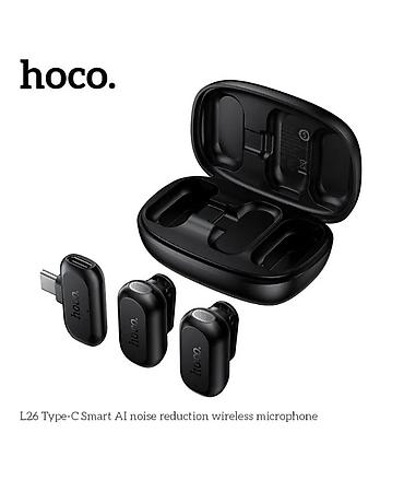 apple studio: Беспроводной петличный микрофон HOCO L26 SMART AI ENC Стильный и — 2