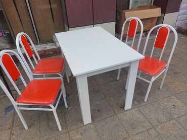 Bağ, çöl masa və oturacaq dəstləri: Yeni, Dördbucaq masa, 4 stul, Açılmayan, Stullar ilə -da lalafo.az — 15 Bağ, çöl masa və oturacaq dəstləri: Yeni, Dördbucaq masa, 4 stul, Açılmayan, Stullar ilə — 15