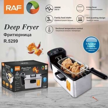 Фены: Фритюрница RAF R-5299 🍟🔥 – идеальный вариант для дома и бизнеса! 🔹