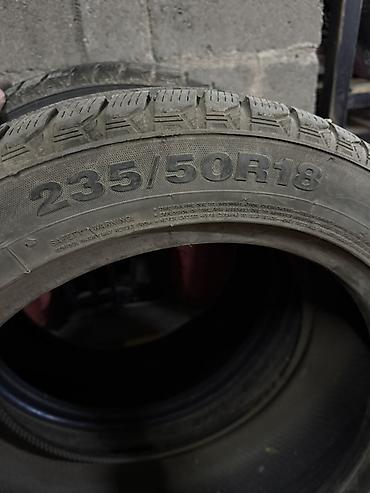 Шины: Пара зимних шин 235/50 R18 Б/У - Тип: зимние (фрикционные, без шипов) — 4