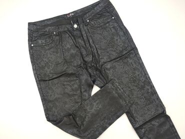 Women: Material trousers for women, size 6XL (EU 52)