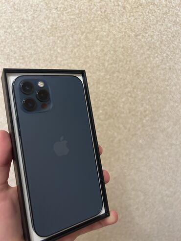 Apple iPhone: IPhone 12 Pro, 128 GB, Pacific Blue, Face ID