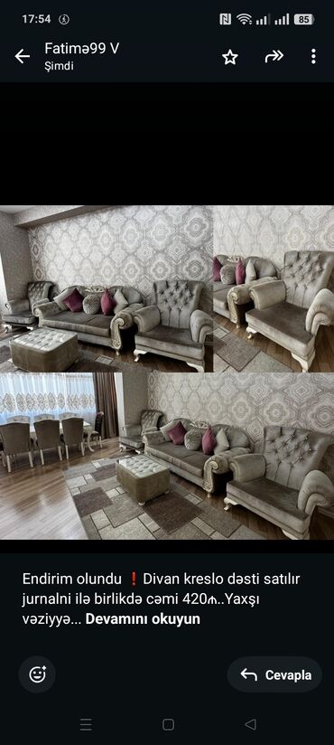 рабочий стол для телефона флай: Endirim olundu ❗Divan kreslo dəsti satılır jurnalni ilə birlikdə cəmi at lalafo.az рабочий стол для телефона флай: Endirim olundu ❗Divan kreslo dəsti satılır jurnalni ilə birlikdə cəmi