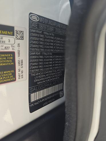 range rover 2012: Land Rover Range Rover: 2019 г., 3 л, Автомат, Дизель, Внедорожник — 7