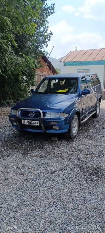 авто перегон: Ssangyong Musso: 1995 г., 2.9 л, Механика, Дизель, Внедорожник