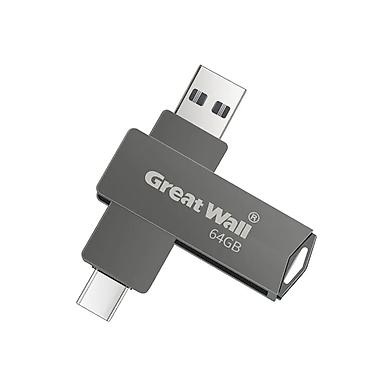 windows surface: Флеш-накопитель Great Wall 64 ГБ, с двумя интерфейсами. В наличии — 1
