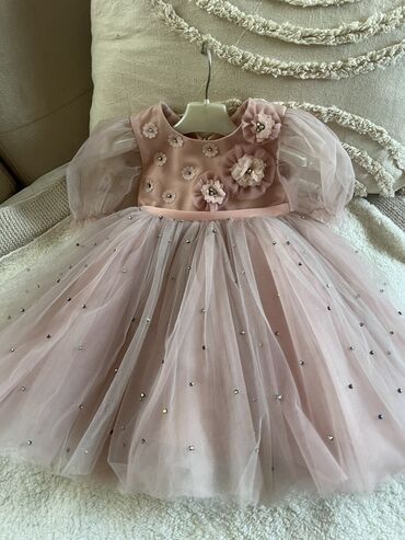 yeni donlar: Детское платье цвет - Розовый