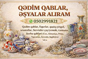 kəsa: Alıram qədim qab qacaqgümüş, qaralan qaşıq çəngəlfiqur, xrustal — 1