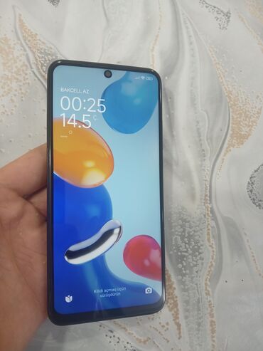 Xiaomi: Xiaomi Redmi Note 11, 128 GB, rəng - Boz, 
 Düyməli, Sensor, Barmaq izi