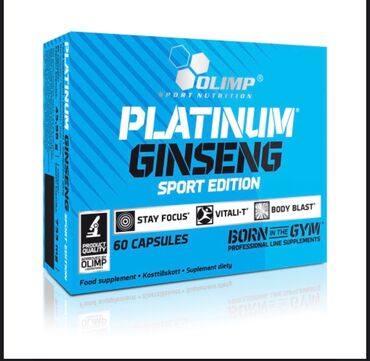 Nərdlər: PLATINUM GINSENG, 60 KAPSUL Yenidi vaxdi kecmiyib