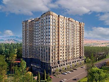 69: 2 комнаты, 69 м², Аламедин-1 мкр Элитка, 13 этаж, ПСО (под самоотделку) — 3