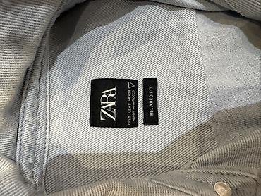 tuklu geyim: 👔 ZARA-dan dəbli, ikiqat görünüşlü köynək satılır!  ZARA brendinə — 3
