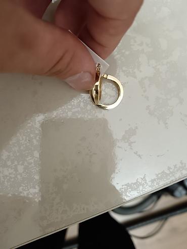 qızıl srqa: Sırğa, Sarı qızıl, 585 Əyar, 1 g — 2