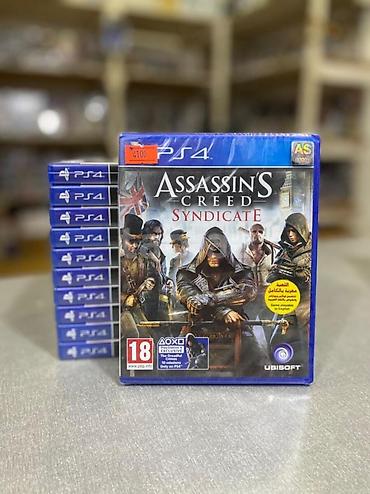 disk satisi: PS4 üçün "Assassin’s Creed Syndicate" oyun diski ✅Taksit kartları — 1